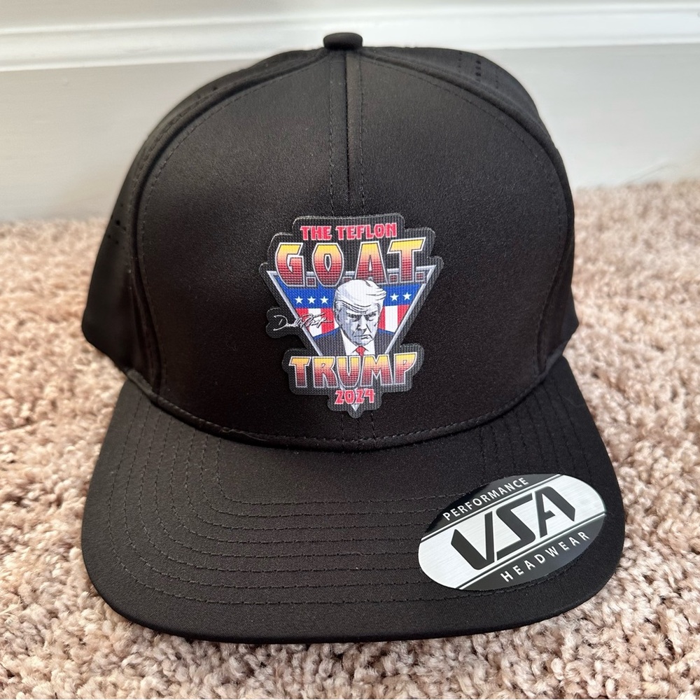 NWT Men’s and Women’s Trump 2024 Hat/Cap. “The Teflon GOAT.” - Picture 2 of 6